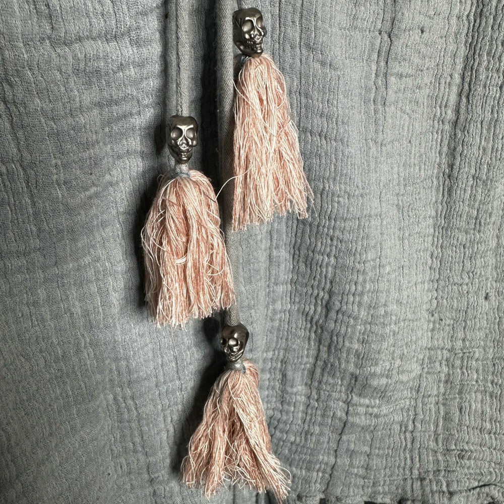 Zadig & Voltaire teal blouse size medium.